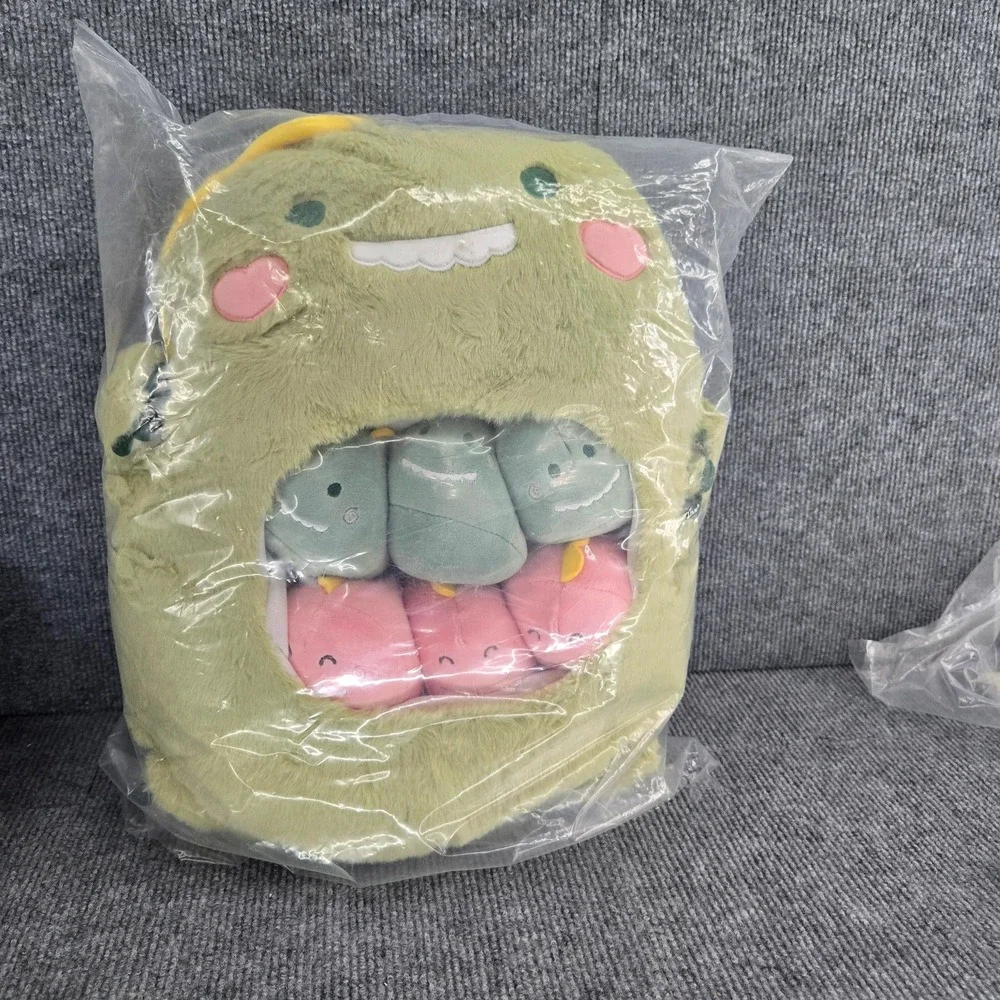 Dinosaur‎ Plush Pillow Removable Dinosaur Stuffed Plushie Anime